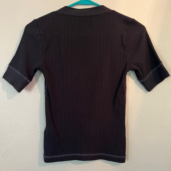 A&F Ribbed Henley - Picture 2 of 2